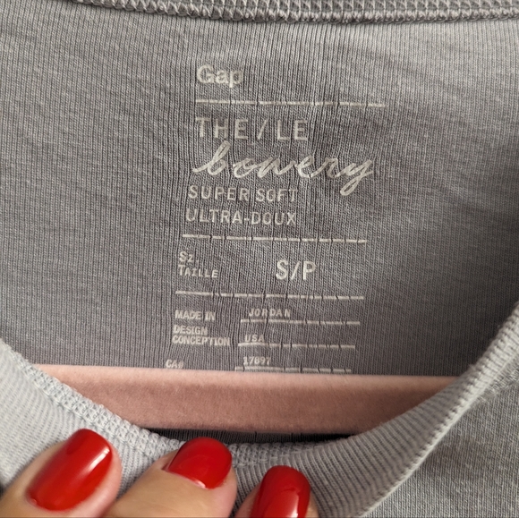 X2 Gap Cotten Blend Long Sleeve Tops - Picture 10 of 11